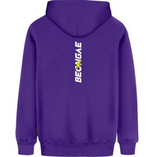 L.LAMO 刷毛H閃電連帽T恤