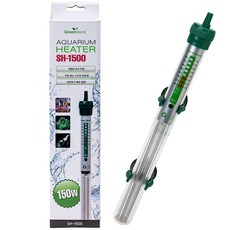 Green World 自動溫控水族箱加熱棒 SH-1500, 1個