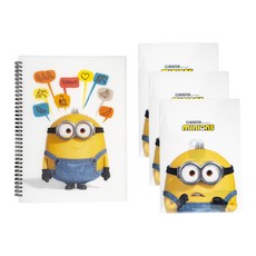 kumhong Minions File Yellow 40p + Index File White 3p, 混色, 1套