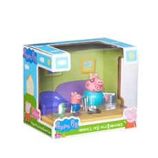 DAVID 小豬佩奇客廳迷你玩偶 7 件套, 1套