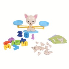 Papa Toy智慧平衡數字遊戲小狗, 1套