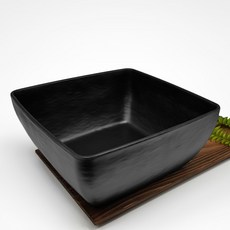 自助餐正方形碗 256*256*115mm, 單色, 1個