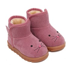KKOKKOMASHOE 孩童動物造型內刷毛中筒靴 KD3195