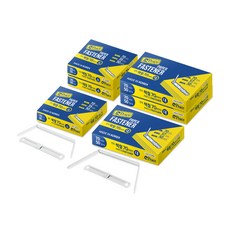 Peace 金屬文件裝訂夾 70mm S號+L號, 單色, 3套