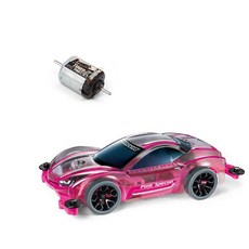 TAMIYA 95486 Raikiri Pink SP PC MS Mini Car + 15489 Atomic Tuned 2 Motor PRO, 混色, 1套