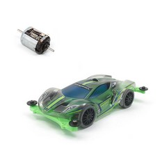 TAMIYA 95485 Festa Jaune L GrnSP PC MS 迷你車 + 15489 Atomic Tuned 2 Motor PRO, 混色, 1套