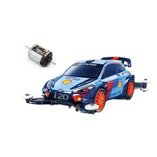 TAMIYA 現代 i20 Coupe WRC 迷你四驅車 MA底盤 95517 + Atomic-Tuned 2 專業馬達 15489, 1套