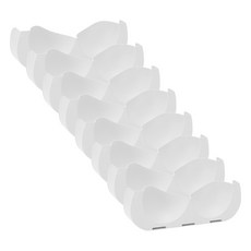 Market A 抽屜內衣收納盒 白色, 8個