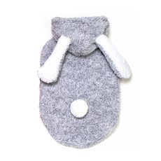 I Love Pet寵物長耳兔子毛衣, 灰色的