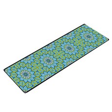 JHCompany 홈키친 주방매트 미끄럼방지, 매직아이그린