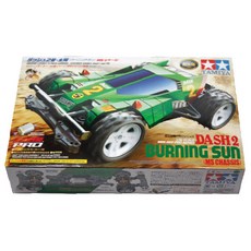 타미야 Dash 2 Burning Sun MS샤시 미니카 4WD 18628 + Atomic Tuned 2 Motor PRO 15489 조립 키트, 혼합색상, 1세트