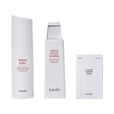 RoRoBELL Sebum killer毛孔清潔液+All Kill粉刺刮棒+化妝棉, 1組, 1組