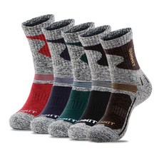 Summit 登山運動男士長襪5雙, 隨機發貨