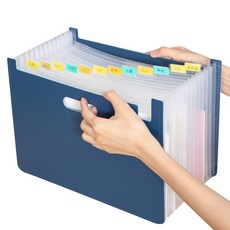 Melting Home方形文件盒, 藍色, 1個