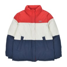 童款復古拼接聚酯纖維保暖鋪棉外套 O808