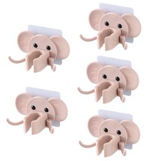 Gloria 簡約設計黏貼式蓮蓬頭支架 LY107, 5個