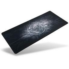 NOX GAMING GEAR Full Cover V 長版桌墊, 黑色, 1個