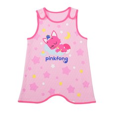 BABY&I 碰碰狐卡通角色嬰兒睡覺背心
