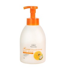 Leivy 泡沫保濕沐浴乳 蜂王漿花蜜香, 750ml, 1入