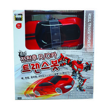 전천후 RC카 트랜스봇, 레드, 1개