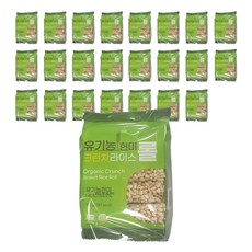 유기농 현미 크런치롤, 100g, 24개