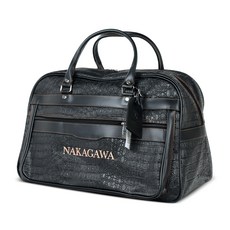NAKAGAWA 高爾夫波士頓包 NK-11MBB, 黑色的