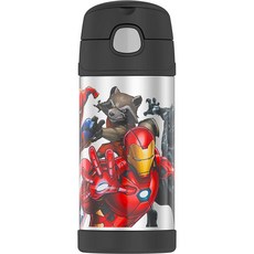 THERMOS 膳魔師 Foogo系列漫威印花吸管水壺