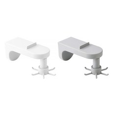 Bloom at home 壁掛式旋轉廚具掛架 2件組, 白色, 灰色, 1套
