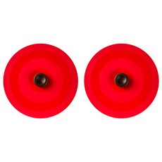 PAMIRE 帕米爾 多功能矽膠碗蓋 2入, 紅色的