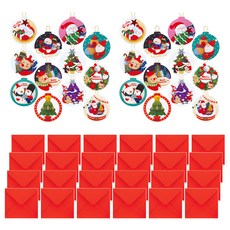 From&To 聖誕卡 + 信封 12款套組 S516, 混色, 2套