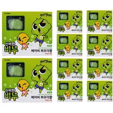 신비아파트 신비한 캐릭터 비누 베이비 파우더향, 80g, 40개