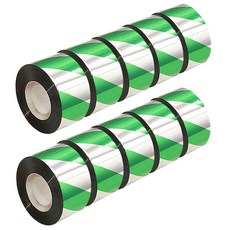 鳥類驅逐反光帶 綠色 斜線, 10個