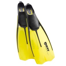 mares Explorer腳蹼+針袋, 黃色（腳蹼）