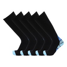 NAYASTYLE 運動長襪 5雙 SPLT-08, 藍色 (SPLT-08-2)