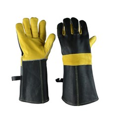 NAYASTYLE 冬季戶外手套 DJRO-56, 黑色 黃色