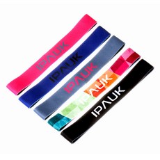 IPAUK 跑步瑜伽普運動頭帶 5 件套 FSB-007, 粉色、藍色、灰色、彩虹色、黑色