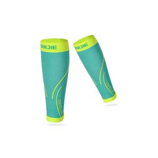 AONIJIE 跑步攀爬小腿保護套 E4068 2p, 綠松石