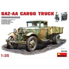 迷你藝術 35124 1/35 GAZ-AA 貨車 1.5t卡車 塑膠模型, 1個