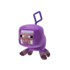 MINECRAFT 絨毛娃娃吊飾 BABY PURPLE SHEEP