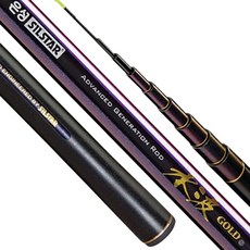 SILSTAR Supa Gold Alpha 中硬淡水釣竿, 混色