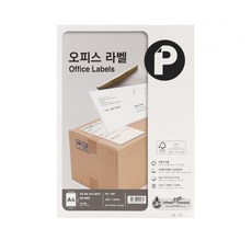 Printec 辦公室標籤紙 V3110FE-100, 1格, 100個