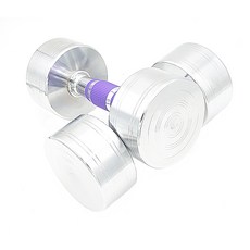 三重鍍鉻啞鈴, 6kg, 力量啞鈴 B