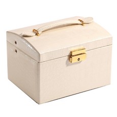 Francis簡約便攜式飾品珠寶盒 款式3 Y07, 1個