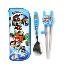 LE BARN 衝鋒戰士學習筷餐具組, 混色, 1組