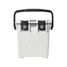펠리칸 프로기어 엘리트쿨러 아이스박스 20QT, 화이트 앤 그레이, 18L
