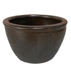 Nara Art 甕器盆栽蒸籠盆, 單一顏色, 1個