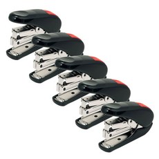 PLUS 普樂士 10號釘訂書機 Karu-Hit ST-010AH, 黑色, 5個