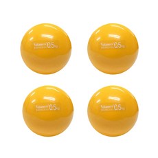 Valansis K普拉提重量球0.5kg, 橘色, 0.5kg, 4個