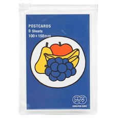 ZERO PER ZERO 米飛兔明信片夾鏈袋組, Object, 1組