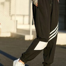 WEARB空氣慢跑褲有氧運動服, 黑色的